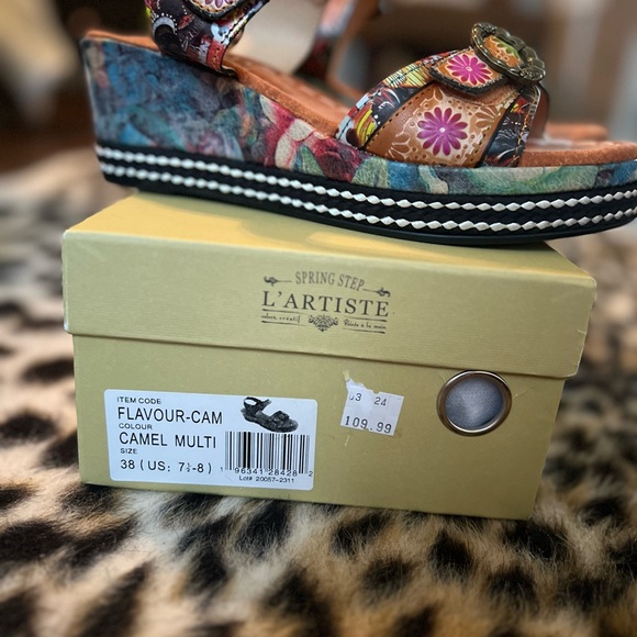 Spring Step L’artiste Flavour Camel Multi-Color - Picture 3 of 8